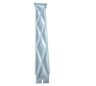 HASTE P/LIXEIRA BRANCA 50LTS - 380083 - PERFECT