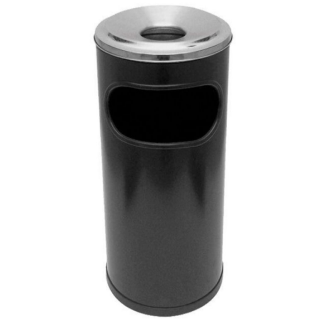 CINZEIRO LIXEIRA PLASTICA PRETO