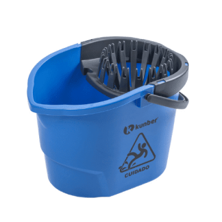 BALDE KUNBER AZUL C/ ESPREMEDOR MANUAL PROFISSIONAL DE 10LT