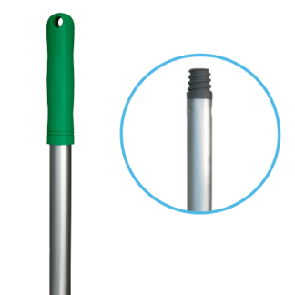 CABO ALUMÍNIO 140CMX22MM COM ROSCA - PUNHO VERDE  KUNBER