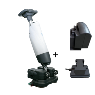 LAVADORA DE PISOS 45 BLANCUS KUNBER + BATERIA EXTRA + SUPORTE CARREGADOR