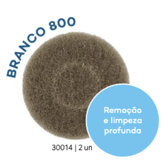 DISCO WHITE 8 (203.2MM) 800 GRIT BRANCO 211763 - 1 PAR