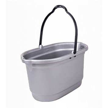 BALDE OVAL CINZA 19 LITROS - REF: 8040