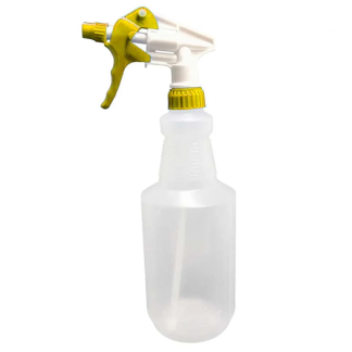 FRASCO PULVERIZADOR C/ GATILHO SPRAY 1L PERFECT AMARELO