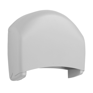 DISPENSER PAPEL HIGIÊNICO ROLÃO DUPLO BRANCO CRISTAL