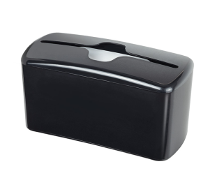 DISPENSER PAPEL TOALHA INTERFOLHA DE MESA PRETO PRO FORTCOM