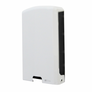 DISPENSER PAPEL TOALHA INTERFOLHA ALTA CAPACIDADE BRANCO/PRETO ELISA