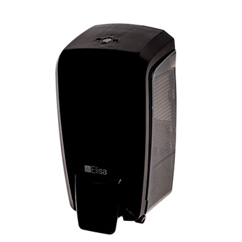 DISPENSER PARA SABONETE REFIL ESPUMA PRETO ELISA