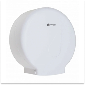 PEÇA DE REPOSIÇÃO - FRENTE DO DISPENSER PAPEL HIGIÊNICO ROLÃO BRANCO DROPY