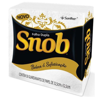GUARDANAPO GRANDE 32,5,X32,5CM CAIXA C/ 2400 UNID SNOB GALA