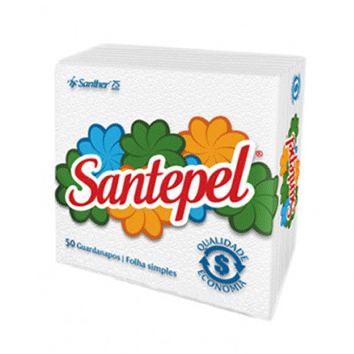 GUARDANAPO GRANDE 33X30CM CAIXA C/ 2400UN SANTEPEL REF. GST33