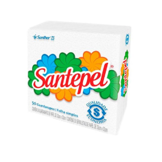 GUARDANAPO PEQUENO 24X22 SANTEPEL CX 4000 UNID