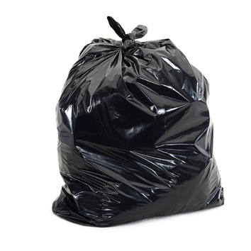 SACO PARA LIXO 300L PRETO 50UN 130X160 - REFORÇADO - EQUIV 0,10 JULIETA