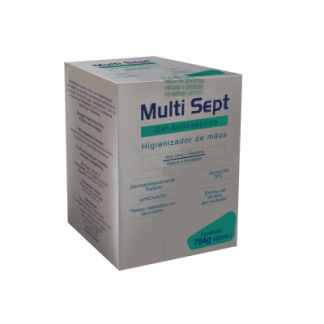 ALCOOL GEL 800ML REF MS P800 MULTISEPT
