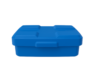 TAMPA P/ CESTO QUADRADO C/PEDAL 15L AZUL