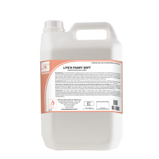 SABONETE PERFUMADO ESPUMA 5L LITE'N FOAMY SOFT SPARTAN
