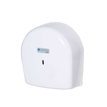 DISPENSER PAPEL HIGIÊNICO ROLÃO BRANCO  EXACCTA PLUS