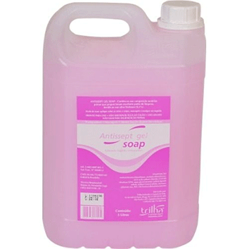 SABONETE ANTISSEPTICO LIQUIDO/GEL 5L GEL SOAP REF T-5000B