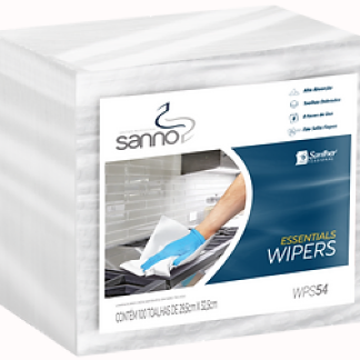 WIPER SANNO DOBRADO BRANCO - 100FLS - 50G/M²