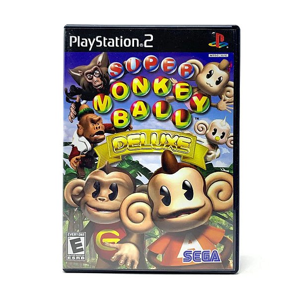 Jogo Seminovo Super Monkey Ball Deluxe PS2