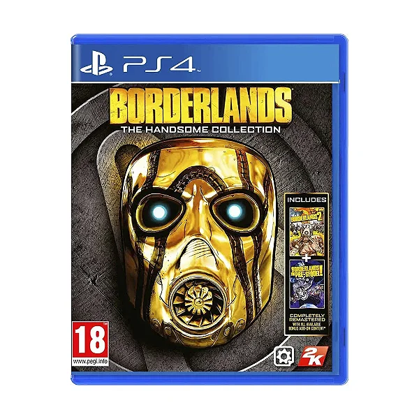 Jogo Seminovo Borderlands The HandSome Collection PS4