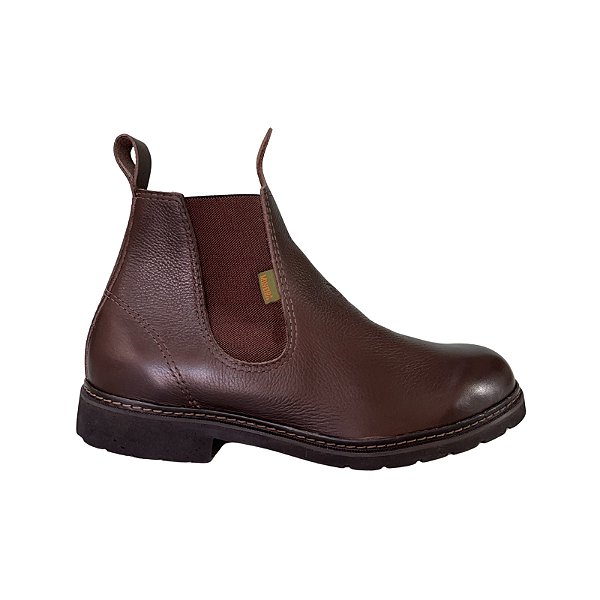 Botina Vaqueira Confort Chocolate