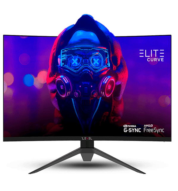 Monitor Gamer Level Elite Curve 27 Eled, 240hz, 1ms, Mprt, Freesync & G-sync