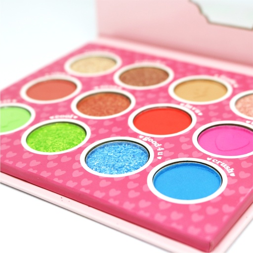 Paleta De Sombras Melu By Rubyrose 12 CORES
