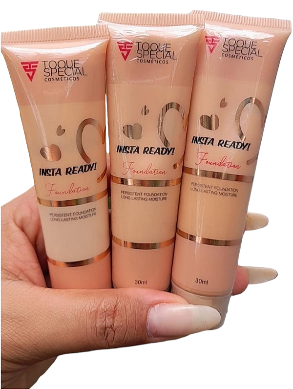 Base Líquida Insta Ready Foundation Toque Special cor: 02