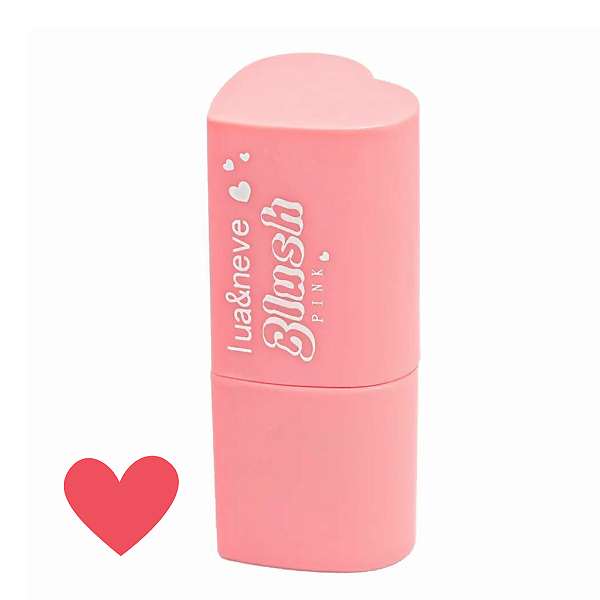 Blush em Bastão Lua&Neve cor: 01