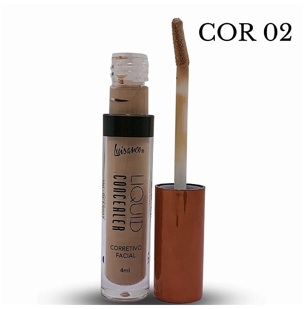 CORRETIVO FACIAL LIQUID CONCEALER - LUISANCE COR: 02