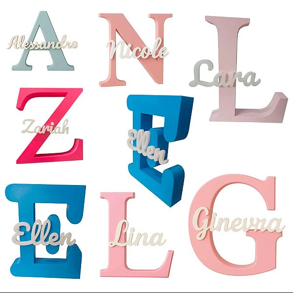 Nome Personalizado Decorativo