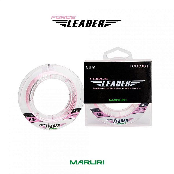 Linha Fluorcarbono 70% - Force Leader - 50mts