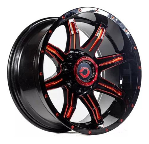 Roda Diesel Off Road Aro 20 Tala 10 - 6x139.7 Offset -12