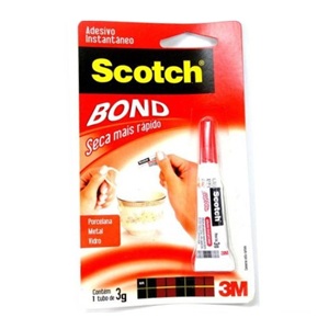 Adesivo instantâneo Scotch Bond 3M 3gr