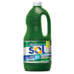 Água sanitária Girando Sol 2L