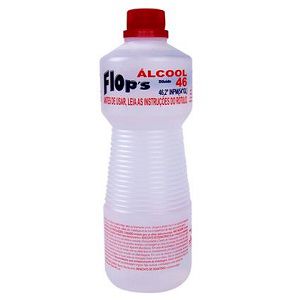 Álcool 46,2º inpm Flops 1L