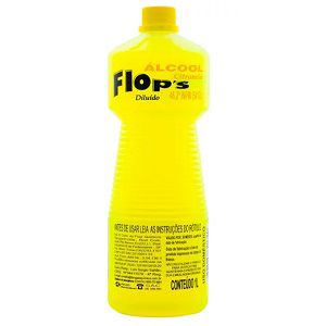 Álcool 46,2º inpm citronela Flops 1L