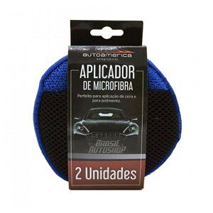 Aplicador de microfibra c/2 pcs Autoamerica