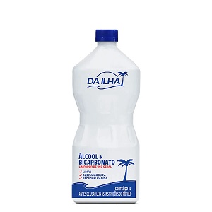 Álcool c/ bicarbonato Da Ilha 1L