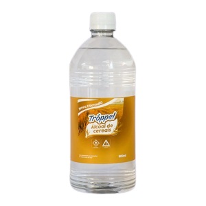 Álcool de cereais Troppel 850ml