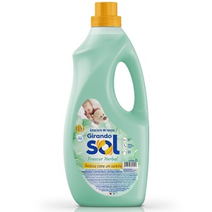 Amaciante de roupas frescor herbal Girando Sol 2L
