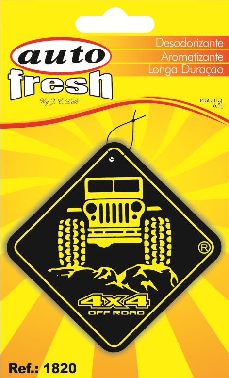 Aromatizante 4x4 off road Auto Fresh 6,5gr Ref. 1820