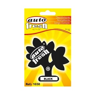 Aromatizante árvore black Auto Fresh 6,5gr Ref. 1030