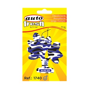 Aromatizante árvore blue ice Auto Fresh 6,5gr Ref. 1740
