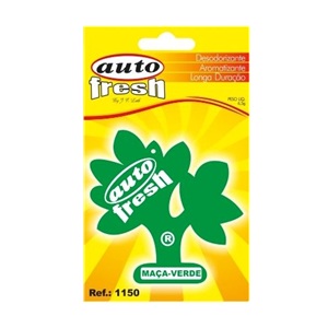 Aromatizante árvore maça verde Auto Fresh 6,5gr Ref. 1150