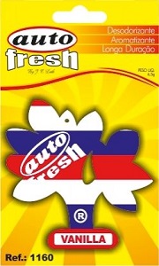 Aromatizante árvore EUA Auto Fresh 6,5gr Ref. 1160