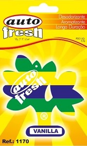 Aromatizante árvore brasil Auto Fresh 6,5gr Ref. 1170