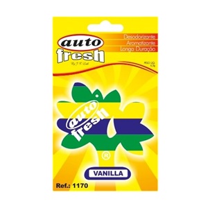 Aromatizante árvore brasil Auto Fresh 6,5gr Ref. 1170