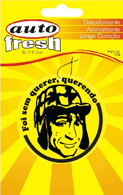 Aromatizante chaves vanilla green Auto Fresh 6,5gr Ref. 2070